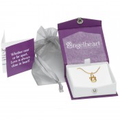 All Angelhearts are packaged in a silver organza bag along with an original poem.